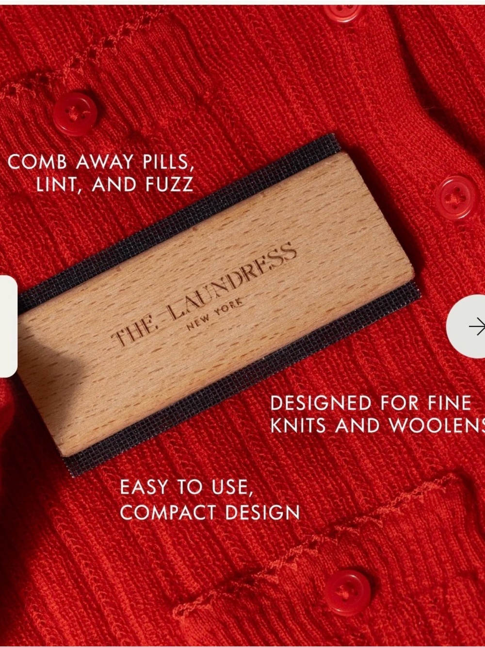 NWT The Laundress Sweater Comb - Picture 2 of 3